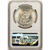 Image 2 : 1890 $1 Morgan Silver Dollar Coin NGC MS63