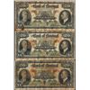Image 1 : Lot of (3) 1938 $20 The Bank of Montreal Canada Notes