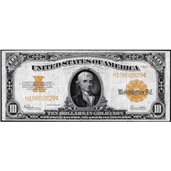 1922 $10 Gold Certificate Note