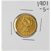 Image 1 : 1901-S $5 Liberty Head Half Eagle Gold Coin