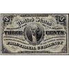 Image 1 : March 3, 1863 Third Issue Three Cent Fractional Currency Note