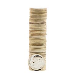 Roll of (50) Proof 1958 Roosevelt Dime Coins