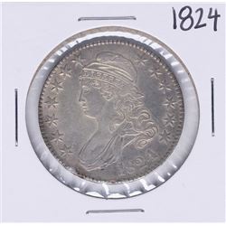 1824/4 Capped Bust Half Dollar Coin
