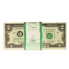 Image 1 : Pack of (100) Consecutive 1976 $2 Federal Reserve Notes San Francisco