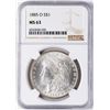 Image 1 : 1885-O $1 Morgan Silver Dollar Coin NGC MS63
