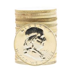 Roll of (20) Proof 1961 Franklin Half Dollar Coins