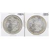 Image 1 : Lot of 1884-1885 $1 Morgan Silver Dollar Coins