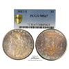 Image 1 : 1881-S $1 Morgan Silver Dollar Coin PCGS MS67 Nice Toning
