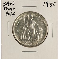 1935 San Diego International Exposition Commemorative Half Dollar Coin