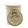 Image 1 : Roll of (20) Brilliant Uncirculated 1963-D Franklin Half Dollar Coins