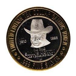 .999 Fine Silver Sam's Town Casino Las Vegas $10 Limited Edition Gaming Token