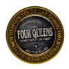 Image 2 : .999 Fine Silver Four Queens Casino Las Vegas $10 Limited Edition Gaming Token
