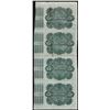 Image 2 : Uncut Sheet of (4) State of Louisiana Baby Bond Obsolete Notes