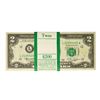 Image 1 : Pack of (100) Consecutive 1976 $2 Federal Reserve Notes San Francisco