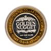 Image 2 : .999 Fine Silver Golden Nugget Las Vegas, Nevada $10 Limited Edition Gaming Toke