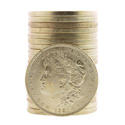 Roll of (20) Brilliant Uncirculated 1921 $1 Morgan Silver Dollar Coins