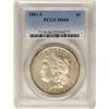 Image 1 : 1881-S $1 Morgan Silver Dollar Coin PCGS MS66