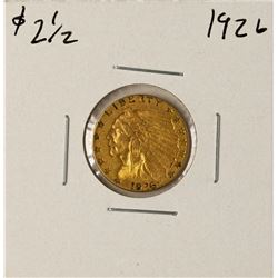 1926 $2 1/2 Liberty Head Quarter Eagle Gold Coin