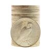 Image 2 : Roll of (20) Brilliant Uncirculated 1923 $1 Peace Silver Dollar Coins