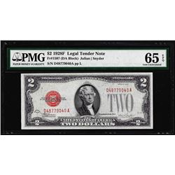 1928F $2 Legal Tender Note Fr.1507 PMG Gem Uncirculated 65EPQ