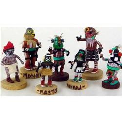 7 Hopi Kachinas