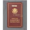 Image 1 : 1938 United States of America Special Passport issued to Paul C. Smith for European Tour with Hoover