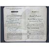 Image 2 : 1938 United States of America Special Passport issued to Paul C. Smith for European Tour with Hoover