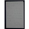 Image 1 : Jacqueline Kennedy Handwritten Letter Signed. Two pages (recto 