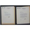 Image 1 : Two Richard Nixon Letters Signed "Dick" as U.S. Senator; each 10 1/2" x 8". March 19 and May 2, 1952