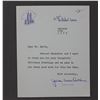 Image 2 : Douglas MacArthur and Jean MacArthur Typed Signed Letters; Aug. 29, 1951 and Jan. 10, 1955