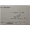 Image 8 : Lowell Thomas and Two Lowell Thomas Jr. Typed Letters Signed; d. 1954-55-56