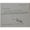 Image 2 : Rudy Vallée Letter Signed "Rudy Vallée" as on Letterhead. One page, 10 1/2" x 7 1/8"; Sept. 25, 1956