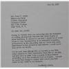 Image 2 : Rudy Vallée Letter Signed "Rudy Vallée" on Personal Letterhead. One page, 10 1/2" x 7 1/4"; 1956