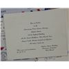 Image 2 : Lot of Paul C. Smith-related Ephemera and Letters incl. Mrs. W.R. Hearst Dinner Invitation etc.