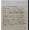 Image 2 : Herman Wouk Letter Signed "Herman Wouk". One page, 10 1/4" x 7 1/4"; October 24, 1952