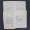 Image 1 : Four Sam Cromie Letters Signed "Sam" as Vancouver Sun Vice-President/Publisher; 1952-1956