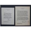 Image 1 : Two James Forrestal Letters Signed as Secretary of the Navy; 9 Jan. and 13 Feb. 1946