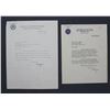 Image 1 : Two J. Edgar Hoover Letters Signed "Edgar" as FBI Director, ea. One Page; June 1953 and May 1954