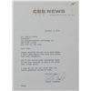 Image 2 : Walter Cronkite Letter Signed as CBS Anchor/Host. One page, 10 1/2" x 7 1/4"; October 5, 1956