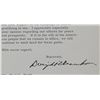 Image 3 : Dwight D. Eisenhower Letter Signed as President. One page, 8 7/8" x 6 7/8"; October 22, 1956