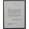 Image 1 : Dwight D. Eisenhower Letter Signed as President. One page, 8 7/8" x 6 7/8"; November 9, 1956