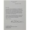 Image 2 : Dwight D. Eisenhower Letter Signed as President. One page, 8 7/8" x 6 7/8"; November 9, 1956