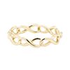 Image 1 : Tiffany and Company Infinity Motif Eternity Ring - 18KT Yellow Gold