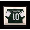 Image 1 : Chad Pennington Framed Autographed Jersey