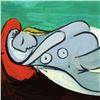 Image 2 : Woman Reclining by Picasso (1881-1973)