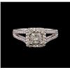 Image 2 : 1.20 ctw Diamond Ring - 14KT White Gold