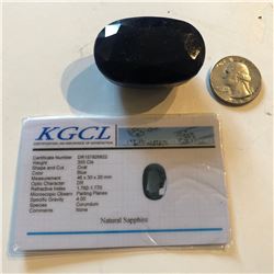HUGE Rare Investment 355 Carat Cwrtified BLUE SAPPHIRE