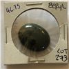 Image 1 : HUGE 46.75 EMERALD Beryl Piece Polished Oval Shape