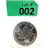 Image 1 : 2000 Royal Canadian Mint Silver Maple Leaf Coin