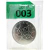 Image 1 : 2004 Royal Canadian Mint Silver Maple Leaf Coin